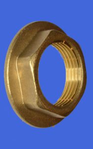 Ideal Standard Armitage Shanks Bath and Basin Spares Basin Tap Spares Backnut brass - 3/4" BSP  E960111NU