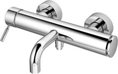 Ideal Standard Jado IQ Surface-Mounted Single Lever Bath Mixer without Shower Head, Automatic Switch Chrome A4836AA
