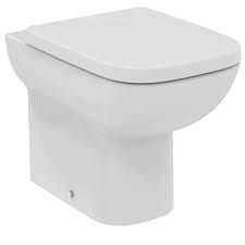 Ideal Standard i.life A rimless back to wall toilet with slow close seat E298401