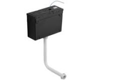 Ideal Standard Spares Conceala 2 side inlet cistern - pneumatic dual flush valve - no flush plate - 4 / 2.6 or 4.5/3 litre flush -S364367