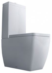 KERASAN TOILET SEAT WITH CHROME HINGES SOFT CLOSE 3288