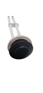 Dual Push Button Cover (Rod) - Matt Black DIAC0210