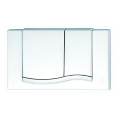 Mepa flush plate MepaWave 420505 matt chrome, for cistern (old) A21 E21
