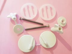 Jacob Delafon replacement nylon Toilet seat Hinges 1240101