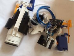 Oli  toilet Full Pack service Kit, Oli Flush Plate, Inlet Valve Control board and Flush Valve