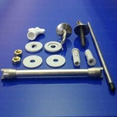 Pressalit BY8999 Projecta set adjustable hinges continuous pen chrome