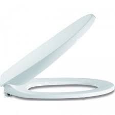 Pressalit Calmo 556000-D02999 Toilet seat with lid white Soft Close 5708590274522