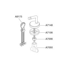 Pressalit Combi hinge univertical DH4999