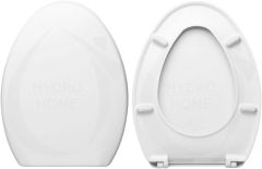 Replacement Tao Hidra Duroplast Toilet Seat White and Cover NOT ORIGINAL (NON RETURNABLE) D034S121K