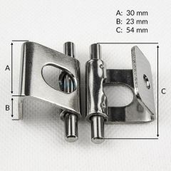Roca Toilet Seat Hinges for Sydney Girelda Seat AI0006500R Old Code A820053810 