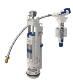 Geberit mechanism type 290-380, dual flush, universal water supply connection, 3/8" 283.354.21.2 5 in 1