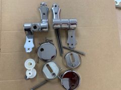 Soft close seat hinges kit for Porcelanosa Imagine Toilet Seat 100097257 / N381000040