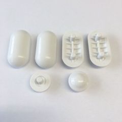 Sphinx S8H74602000 buffers round and oval toilet seat 390 Seat Buffers