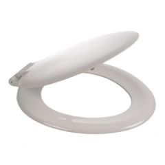 Wirquin Saxon seat and cover with colour matched plastic hinge SSA11WH
