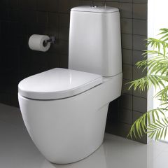 Seat and Cover Bottom fix stainless steel hinges 3D7815WH /Twyford 3D Toilet Seat and Cover with Top Fix Stainless Steel Hinges