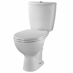 Twyford Toilet  Seat and Cover with Plastic Hinges AR7810WH