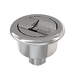 ALCAPLAST V0296-ND Button complete chrome (A08A)