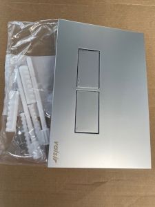 VALSIR P3 MECHANICAL FLUSH PLATE IN SATIN CHROME VS0869237
