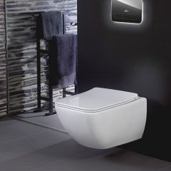 Villeroy & Boch Venticello - Toilet seat Slimseat white 9M79S101