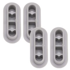 Vitra Toilet Seat and cover Buffers Toilet Lid Gray Stoppers 0804771 (SOLD AS SINGLE)