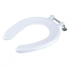 Wirquin Celmac CRESCENT ADULT "A" - Stainless steel hinges, seat only with stainless steel hinge