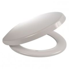 Wirquin Celmac TAMAR - Plastic hinges, seat and cover with colour matched plastic hinge
