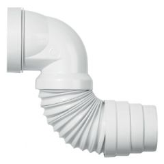 WIRQUIN Expandable angled toilet pipe 70718813