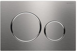 Geberit Sigma20 flush plate for dual flush, round new