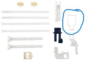 SCHWAB ASSEMBLY KIT FOR FLUSHING PLATES - OLD MODELS GALA, VIVA, RIVA, RIVA DUO, TARGA, ONDA, LINE, RIVA MINI, RIVA DUO MINI, POINT, POINT DUO 228582-5
