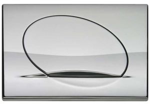 Schwab Concealed cistern Flush Plate 257418 / 3838912027627 White