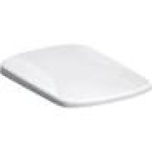 Geberit Selnova Compact WC seat, fastening from above: Soft-closing mechanism =yes, Quick-release hinges=yes, Fastening=from above, white  501.931.00.1