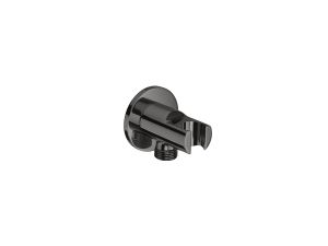 Roca  Round shower support water inlet matt black A5B5250NB0