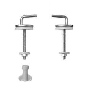 Adjustable stainless steel bottom fixing