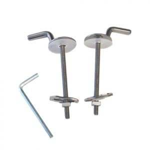 Roca  Seat Hinge Kit for Debba Round Hinges  AI0020500R