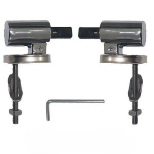 Azzurra Thin soft close Toilet seat hinge kit  CHAC1800/F