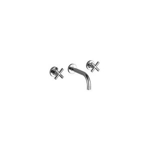 Dornbracht Tara wall-mounted washbasin mixer 3671289233 final assembly kit, matt black