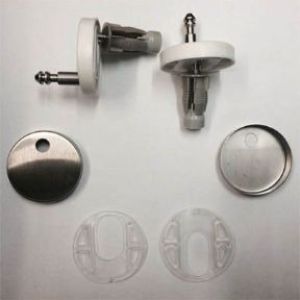 Duravit Darling New Soft-Close Toilet Seat Hinge Set 0061621000