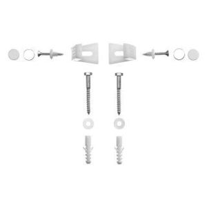 Duravit Duravit 0067051000 Fixing set for urinals DuraStyle, caps white and chrome