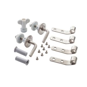 Ideal Standard Toilet Seat Spares Studio Seat Hinges Chrome EV152AA Ideal Standard Toilet Seat Hinges