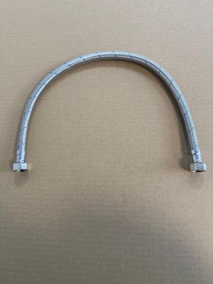 Fill Valve 42cm braided Cistern fill valve Hose with 1 1/2 inch connection both ends 663524