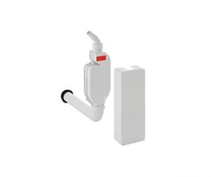 Geberit 152.768.11.1 – Siphon Seen, with hose connection and Cap 152768111