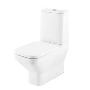 GoodHome Teesta White Toilet Pan and Cistern with all Internals (TOILET SEAT NOT INCLUDED) BUY TO COLLECT