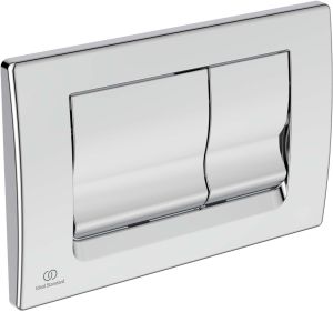 Ideal Standard Solea WC plate R0108AA 245x17x160mm, mechanical, chrome