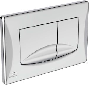 Ideal Standard Solea WC plate R0109AA 245x19x165mm, mechanical, chrome
