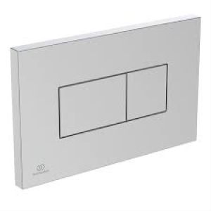 Ideal Standard Solea WC plate R0110AA 230x10x146mm, pneumatic, chrome