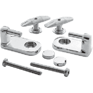 Ideal Standard Spares SEAT HNG &FXGS CHROME FOR CREATE