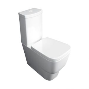 Kartell Napoli Soft Close Toilet Seat With  Soft Close Hinges  POT432NA 5034109089494