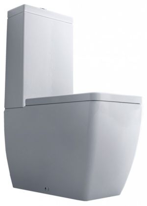 KERASAN TOILET SEAT WITH CHROME HINGES SOFT CLOSE 3288