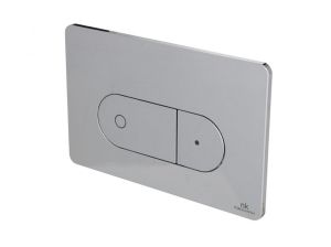 Noken Oval Flush Plate 100104502 Chrome
