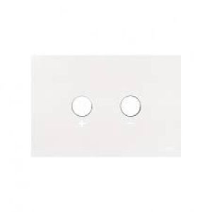 OLI PLATE BLINK FLUSH PLATE WHITE MATT OLIVER 216621
